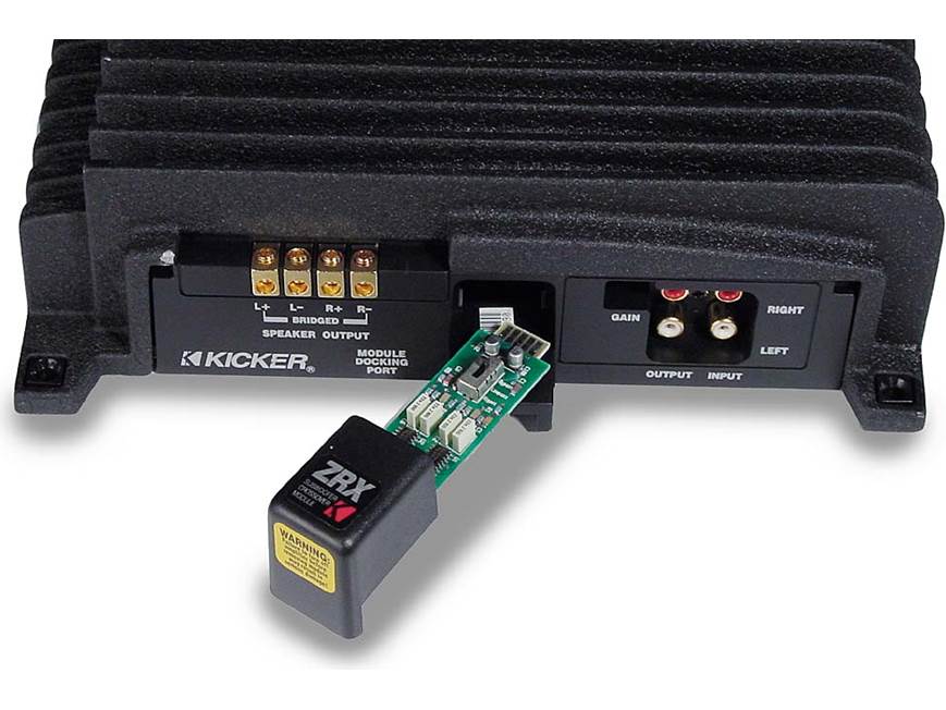 Kicker ZR360 90W x 2 Car Amplifier at Crutchfield