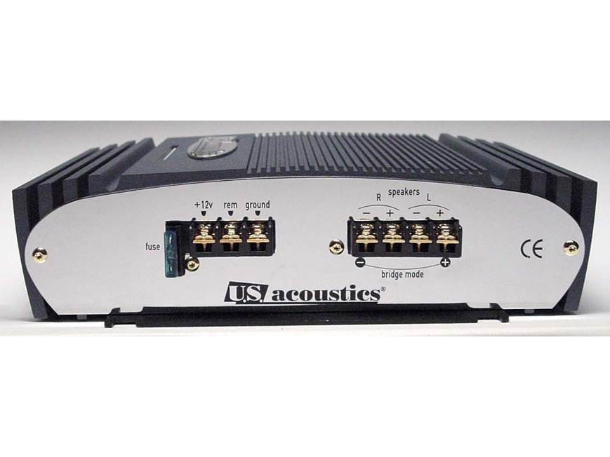 US acoustics USX-2080 80W x 2 Car Amplifier at Crutchfield
