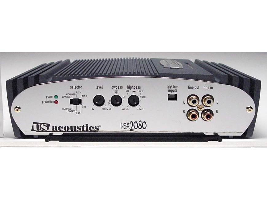 US acoustics USX-2080 80W x 2 Car Amplifier at Crutchfield