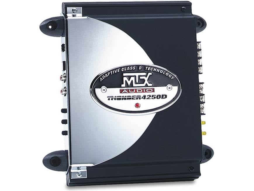 MTX Thunder4250D 125W x 1 Car Amplifier at Crutchfield