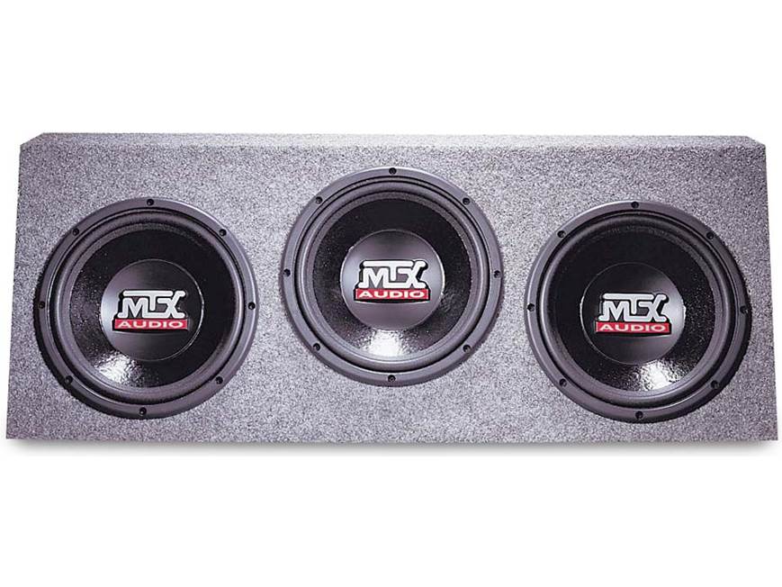 MTX T410X3A Tri-Sub Hatchback Enclosure at Crutchfield