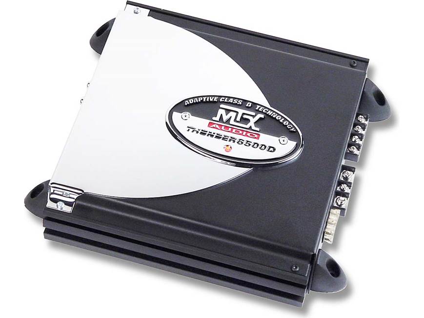 MTX Thunder6500D 250W x 1 Car Amplifier at Crutchfield