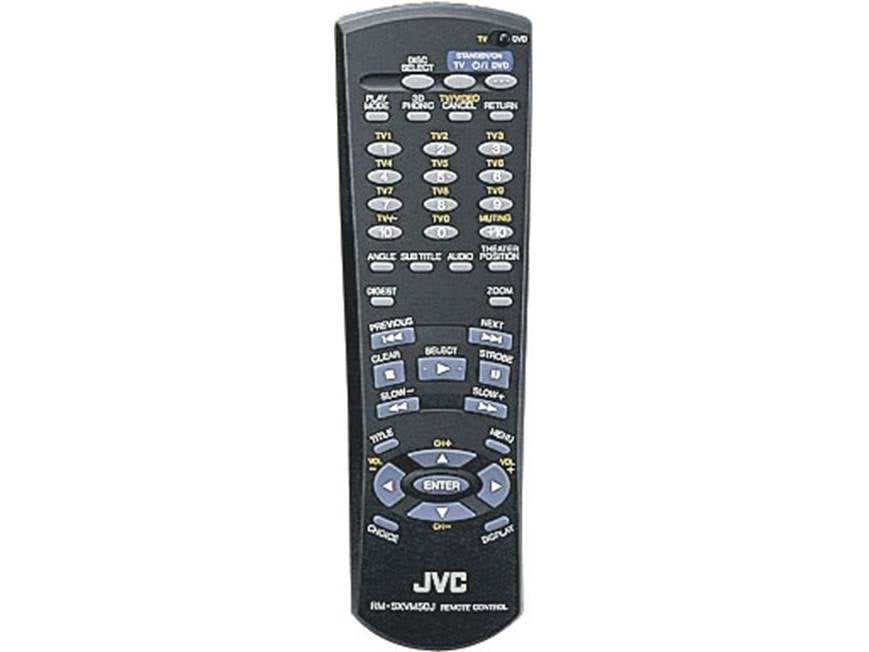 VICTOR XV-MK550 CD3枚チェンジャー　リモコン付き　JVC JVC XV-M50BK 3-disc DVD/CD changer at Crutchfield