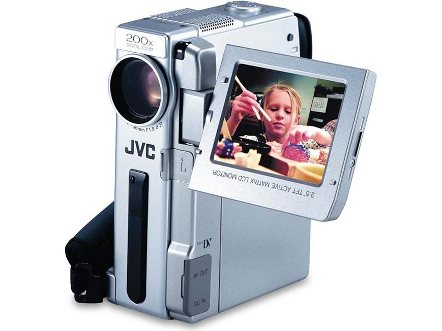 JVC GR-DVM55U Mini DV digital camcorder at Crutchfield