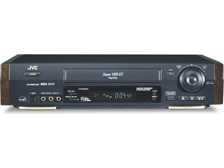 JVC HR-S7900 Super VHS HiFi VCR with editing at Crutchfield