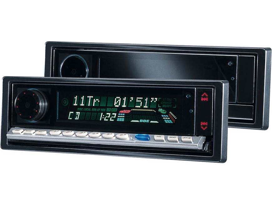 JVC KD-LX300 CD Receiver with CD Changer Controls at Crutchfield