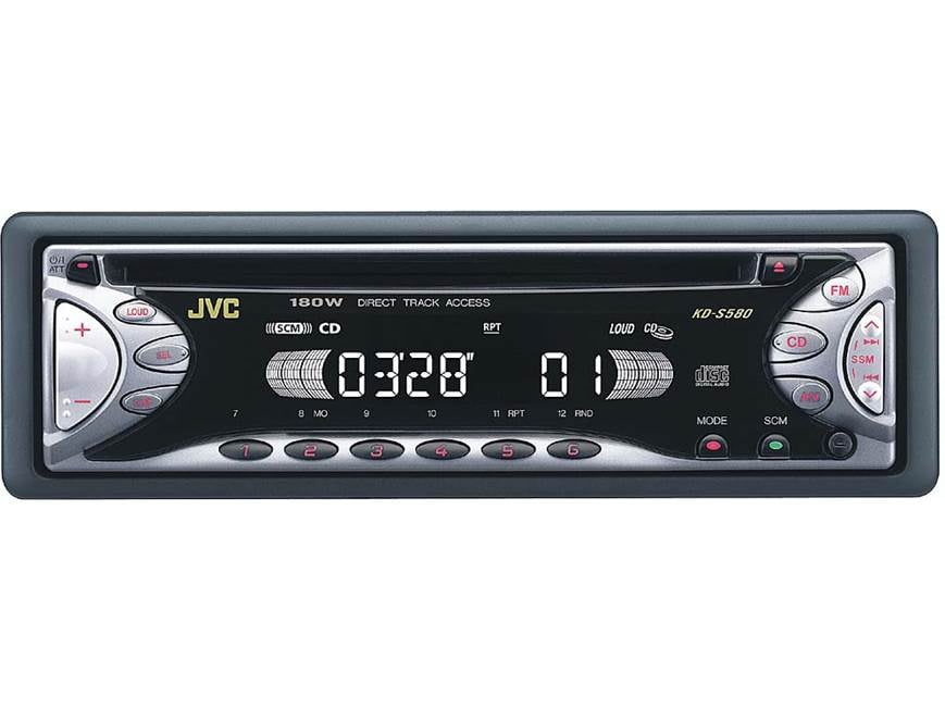 JVC KD-S580 CD Receiver at Crutchfield