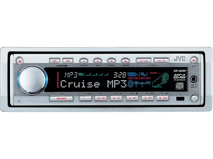 JVC digifine2.1 KD-SH99 CD/MP3 Receiver with CD Changer Controls
