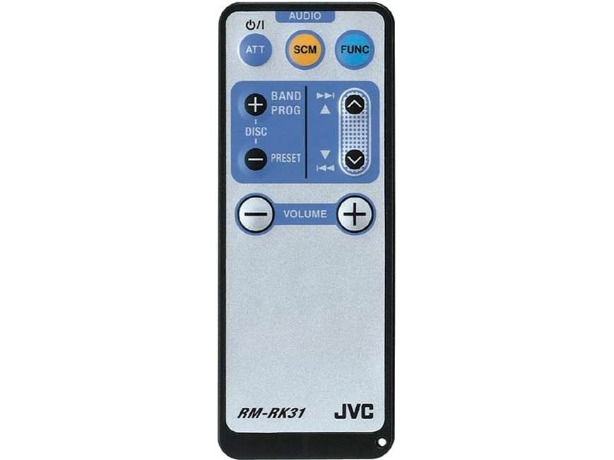 JVC KD-SX870 CD Receiver with CD Changer Controls at Crutchfield