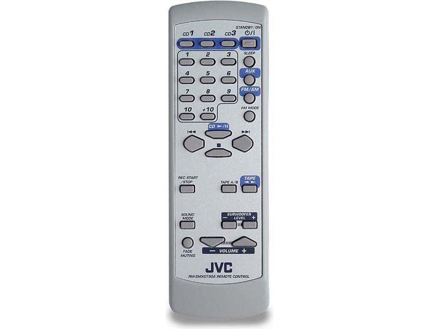 JVC MX-GT90 GigaTube system with 3-CD changer at Crutchfield