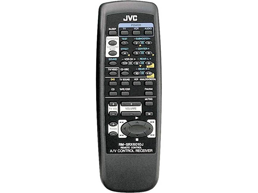 JVC RX-6010V A/V receiver with Dolby Digital and DTS at Crutchfield