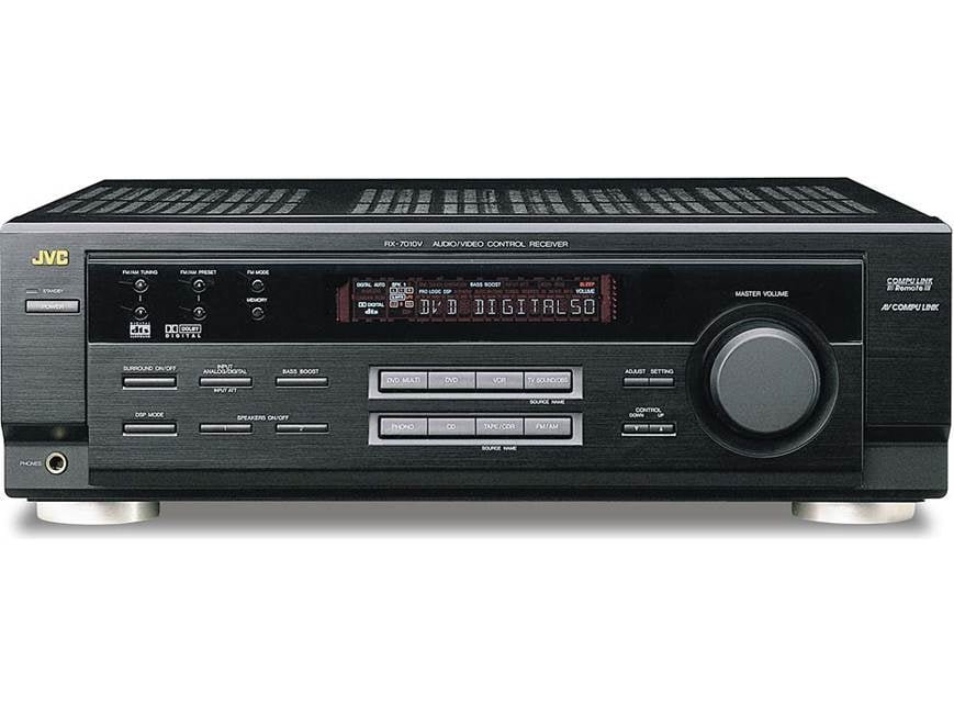 JVC RX-7010V A/V receiver with Dolby Digital and DTS at Crutchfield