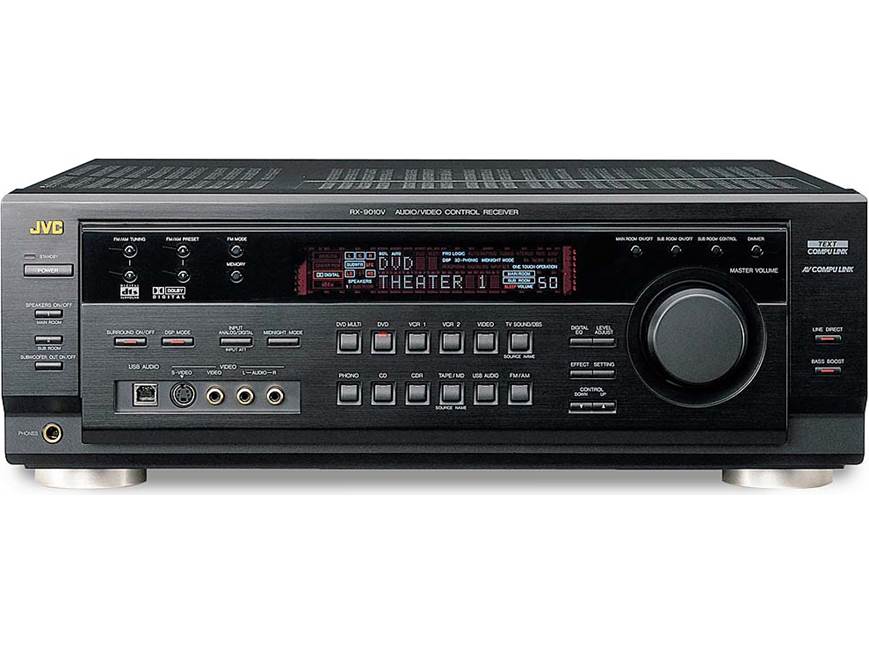 JVC RX-9010V A/V receiver with Dolby Digital and DTS at Crutchfield