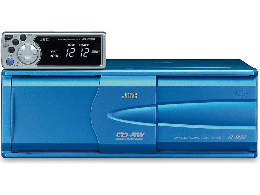 JVC CH-X1100RF 12-disc add-on FM CD changer at Crutchfield