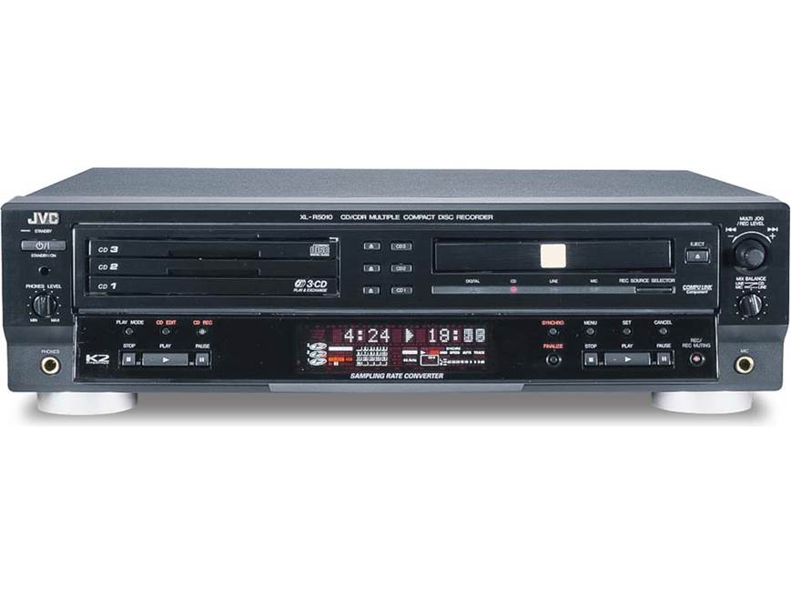 JVC XL-R5010 3-CD + 1-CD-R/RW recorder/changer at Crutchfield