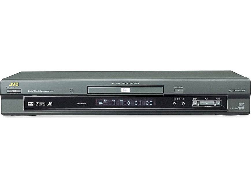 JVC XV-S60BK / XV-S65GD (Black) DVD/CD player with progressive