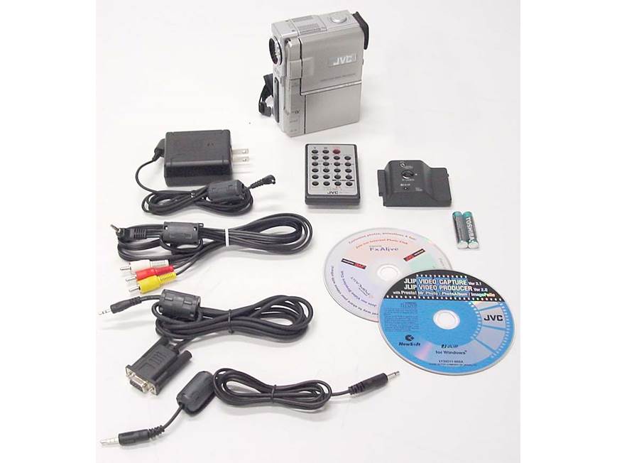JVC GR-DVM55U Mini DV digital camcorder at Crutchfield