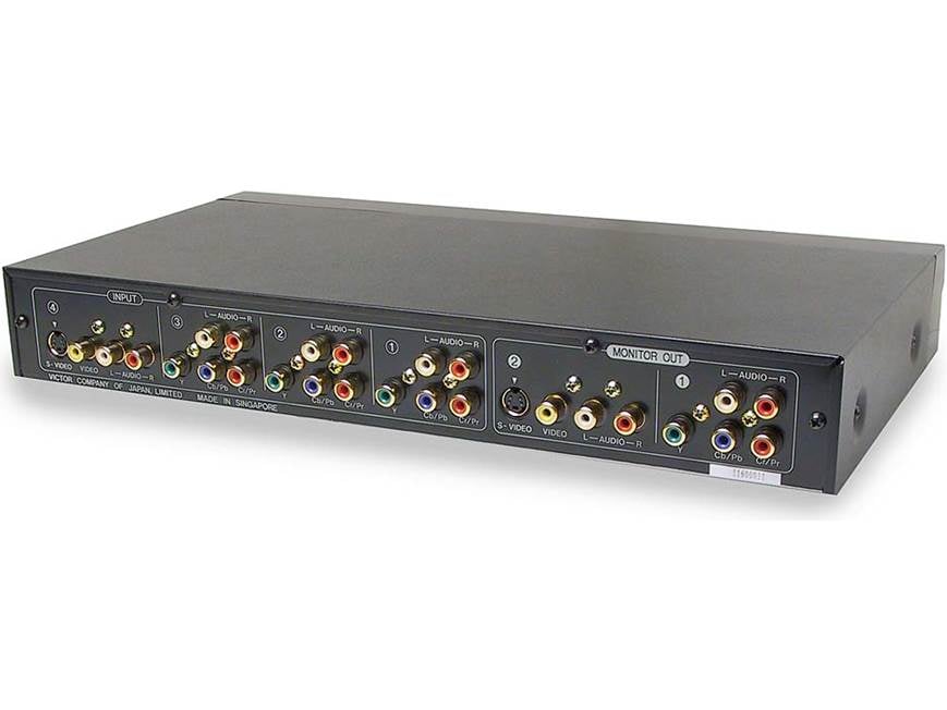 JVC JX-S111 (Black) A/V source selector with component video