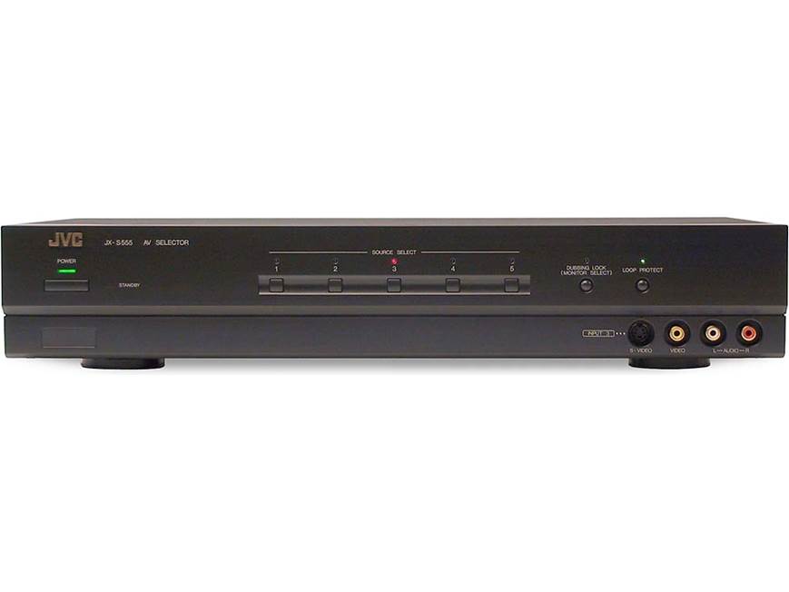 JVC JX-S555 A/V source selector with component video switching at