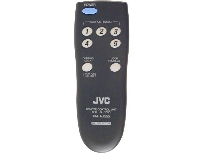 JVC JX-S555 A/V source selector with component video switching at