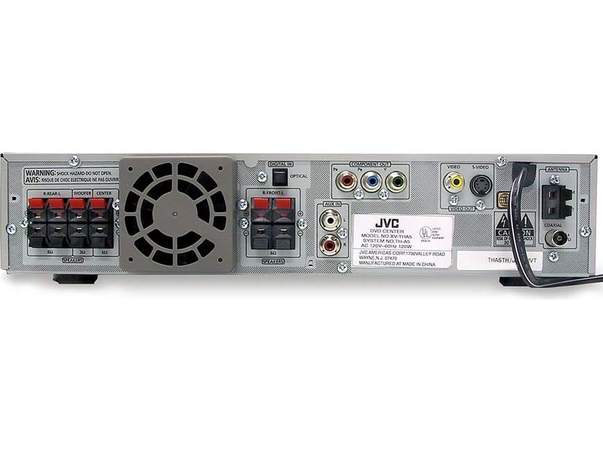 JVC TH-A5 DVD home theater system at Crutchfield
