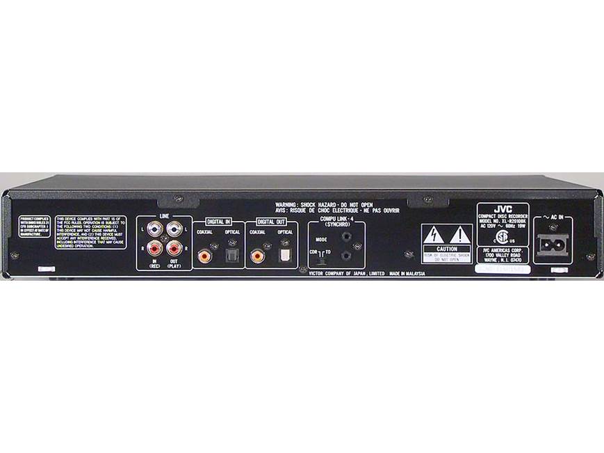 JVC XL-R2010 1 CD + 1 CD-R/RW recorder/changer at Crutchfield