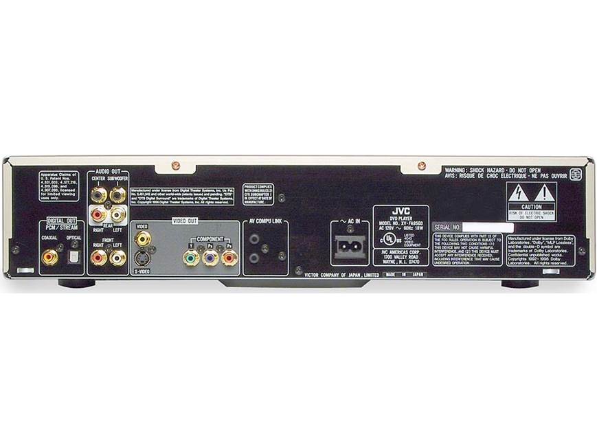 DVD15枚セット JVC XV-FA90BK 7-disc carousel DVD/CD/DVD-Audio changer with