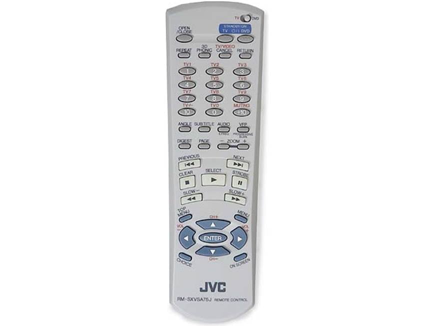 JVC XV-SA70B / XV-SA75GD (Black) DVD/CD/DVD-Audio player with