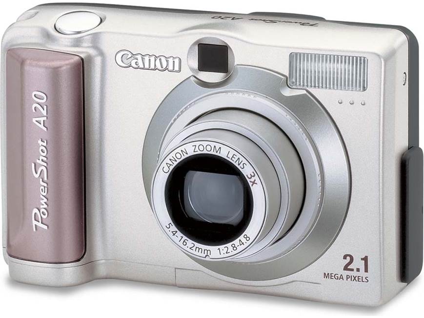 【美品！】Canon PowerShot A20!cb25105 Canon PowerShot A20 Digital camera with CompactFlash card at