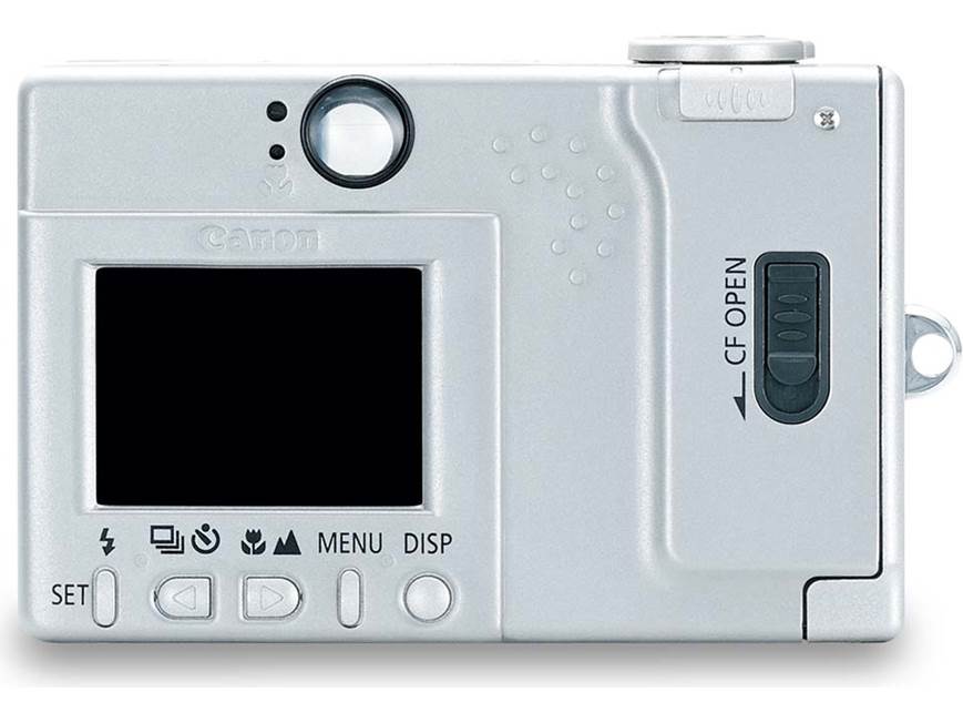 Canon PowerShot S100 ELPH Digital still camera with CompactFlash