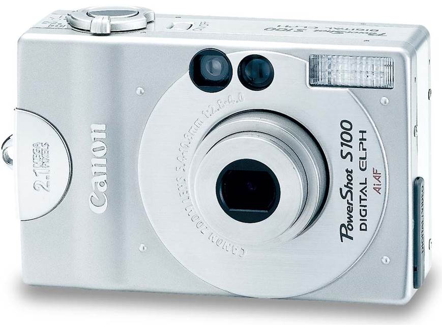 Canon PowerShot S100 ELPH Digital still camera with CompactFlash