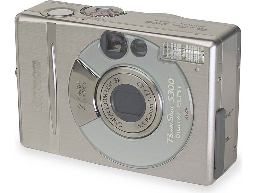 Canon PowerShot S300 ELPH Digital camera with CompactFlash at