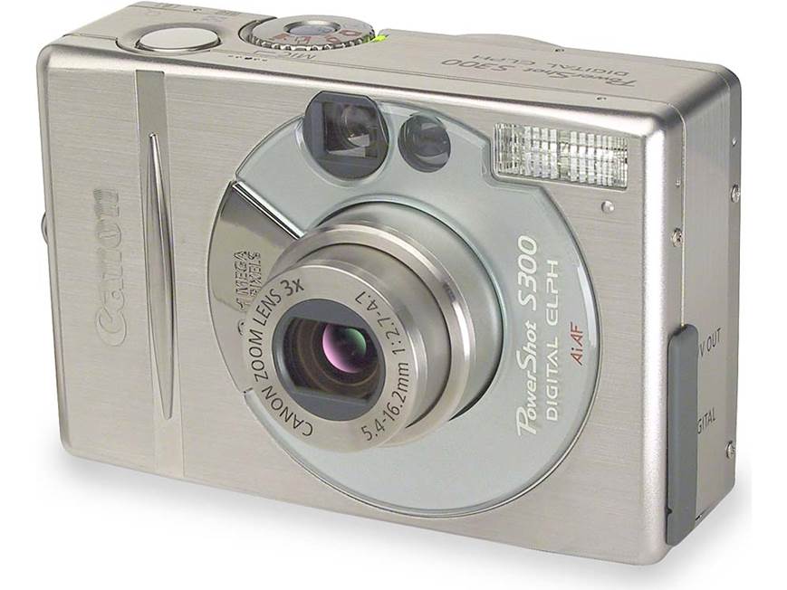 Canon PowerShot S300 ELPH Digital camera with CompactFlash at