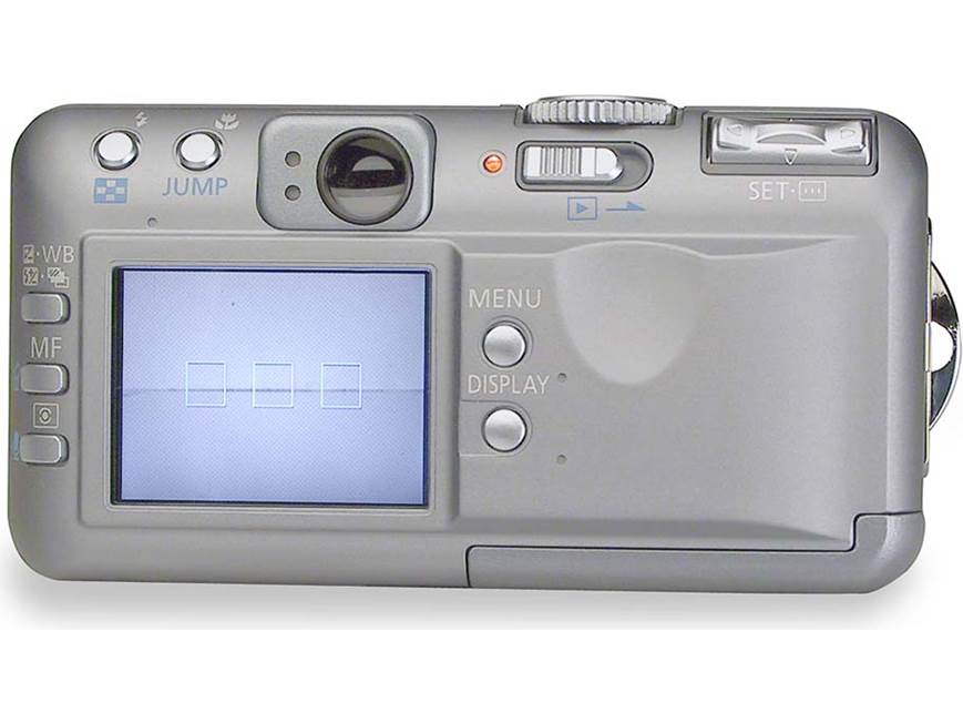 Canon PowerShot S40 Digital camera with CompactFlash card at