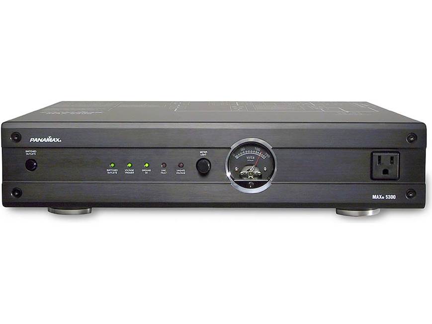 Panamax MAX® 5300 DBS-ready line conditioner & surge protector at