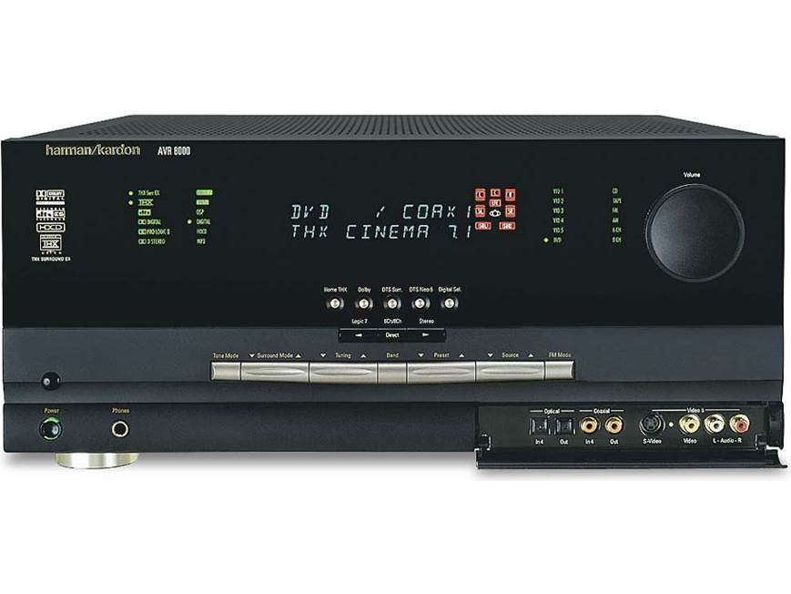 Harman Kardon AVR 8000 A/V receiver THX Ultra, THX Surround EX