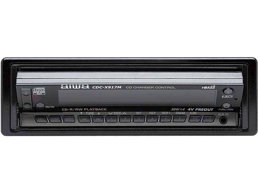 Aiwa CDC-X917M CD Receiver with CD Changer Controls at Crutchfield