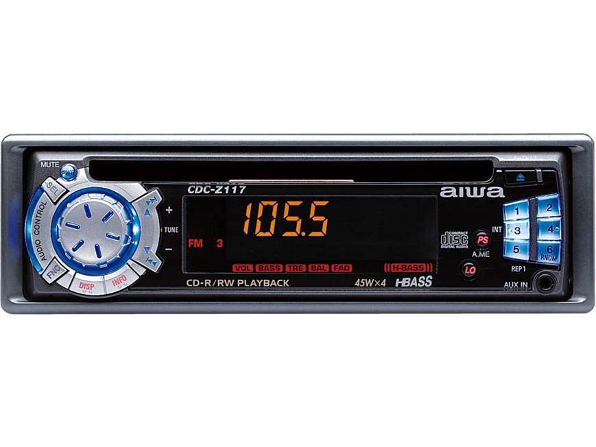 Aiwa CDC-Z117 CD Receiver at Crutchfield