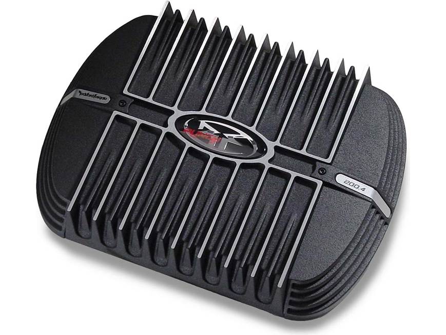Rockford Fosgate Punch 200.4 25W x 4 Car Amplifier at Crutchfield