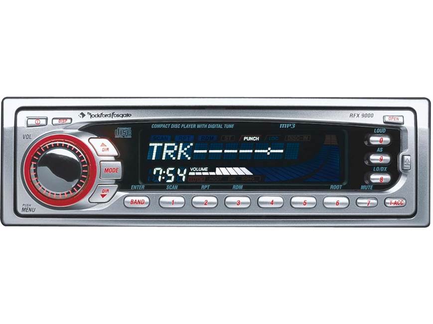 Rockford Fosgate RFX9000 CD/MP3 Receiver at Crutchfield