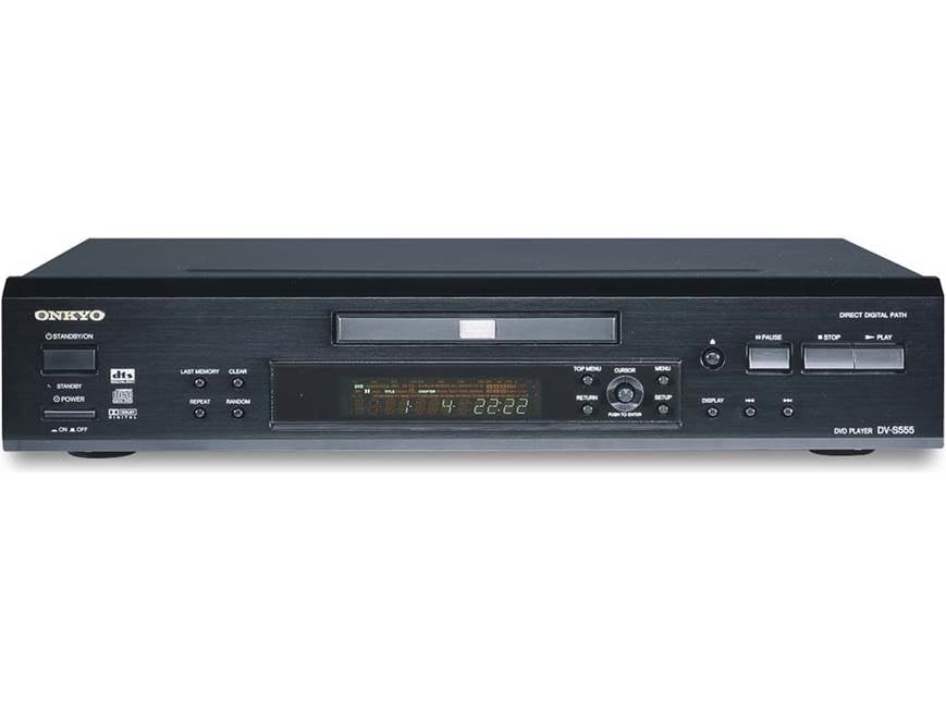Onkyo DV-S555 DVD/CD player at Crutchfield