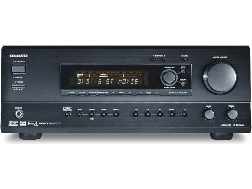オンキヨー　TX-DS595動作品(F68) Onkyo TX-DS595 A/V Receiver with Dolby Digital, DTS, and Pro Logic