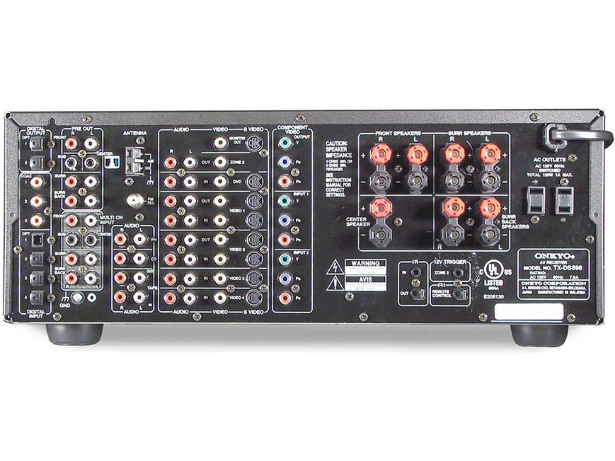 その他 ONKYO Onkyo TX-DS898 A/V Receiver THX Select, THX Surround EX, DTS-ES