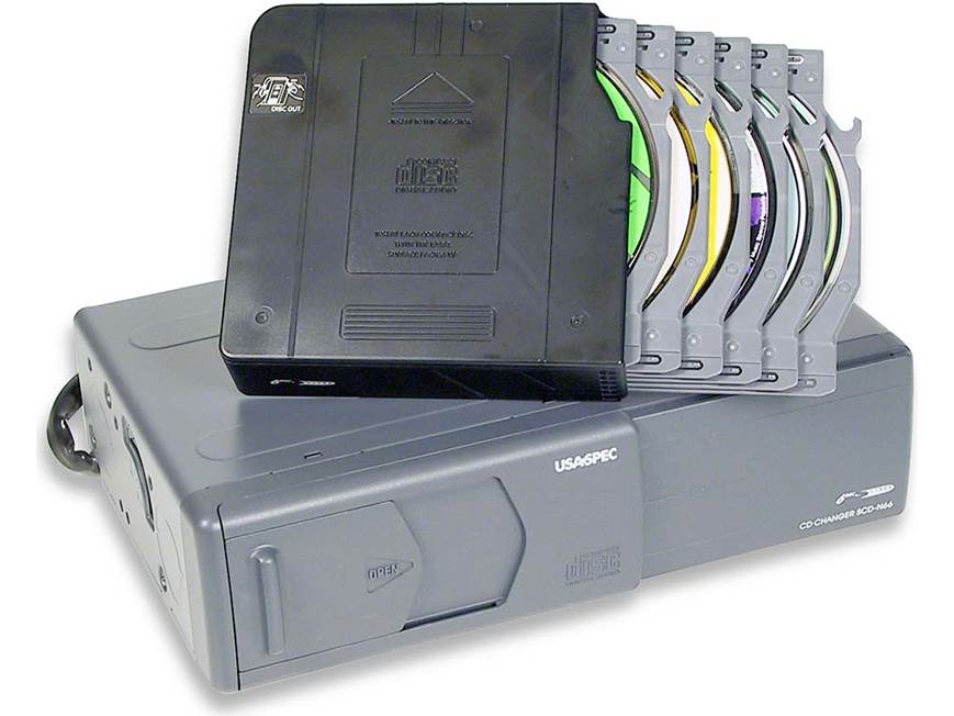 USA SPEC SCD-N66 6-disc CD changer for 1995-1998 Nissan / Infiniti