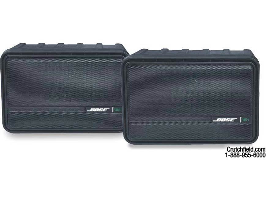 Bose® 151® (White) Environmental speakers with mounting brackets