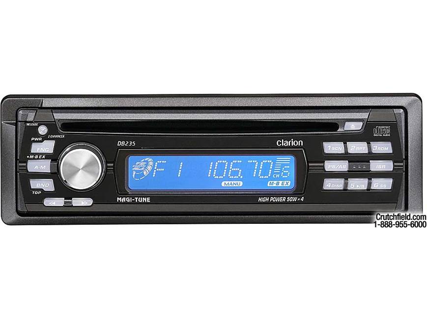 Clarion DB235 CD Receiver at Crutchfield