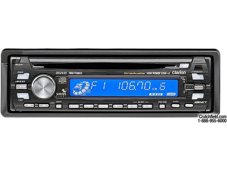 Clarion ProAudio DXZ435 CD Receiver with CD Changer Controls at