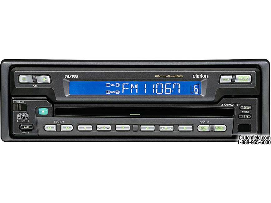 Clarion ProAudio VRX835 CD Receiver with 7
