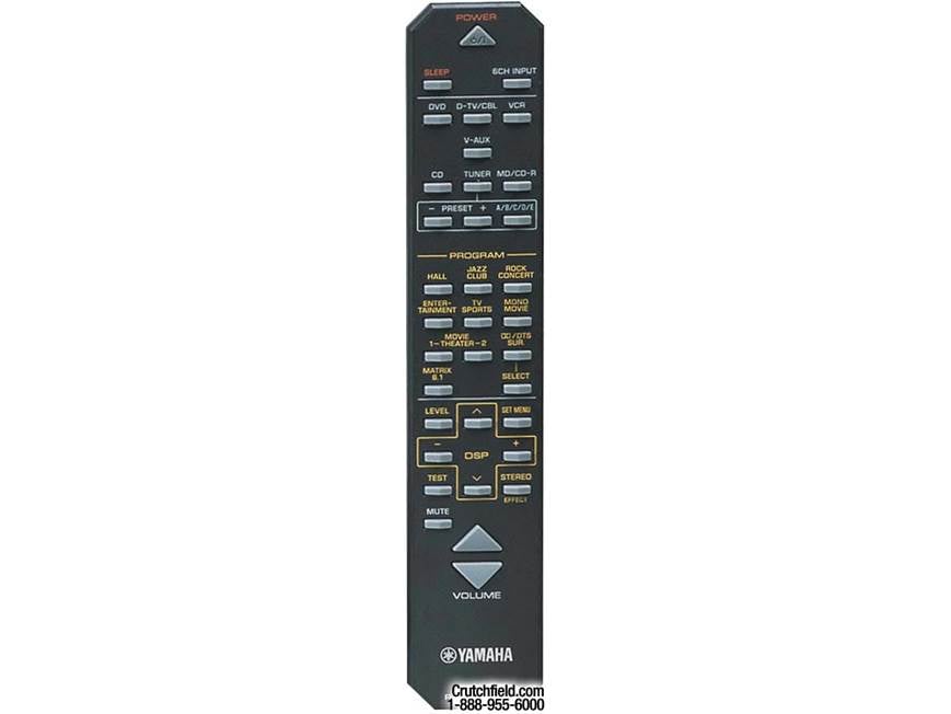 Yamaha HTR-5540 A/V receiver with Dolby Digital, DTS, and Dolby