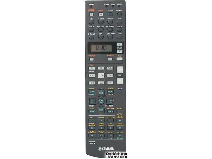 Yamaha HTR-5590 A/V receiver with Dolby Digital EX, DTS-ES, Pro